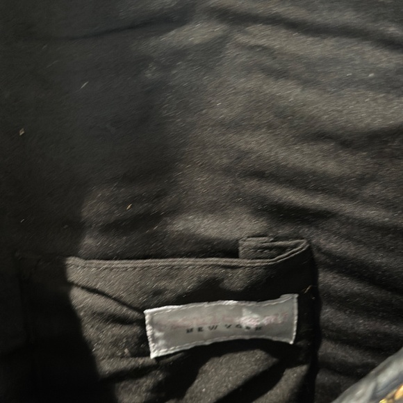 Brand New with Tag Black and Gold Envelope Clutch - Picture 6 of 6